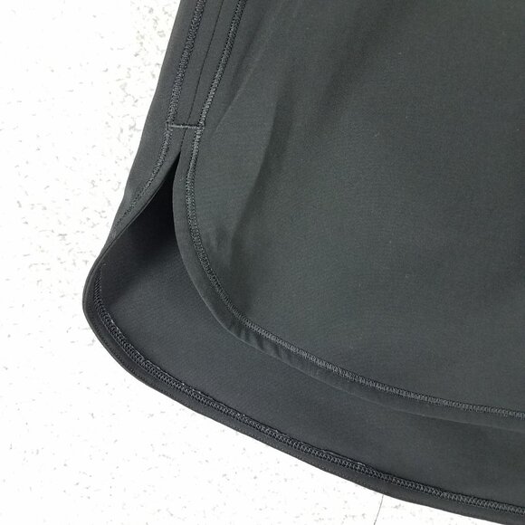 Lululemon On The Fly Skirt Women's 4 Black Active Performance Elastic Waist - Picture 6 of 10